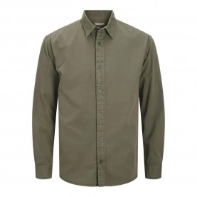 риза,с,дълъг,ръкав,мъжки,ризи,jack,&,jones,charge,faded,long,sleeve,shirt,dusty,olive,(green)