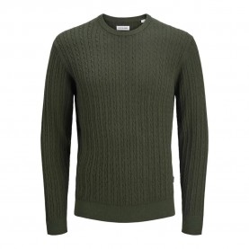 блуза,мъжки,пуловери,jack,&,jones,emil,sweater,duffel,bag,(green)