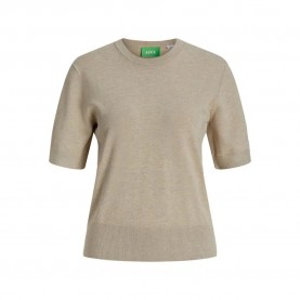 тениска,дамски,тениски,jack,&,jones,layla,comfy,knit,jjxx,short,sleeve,t,shirt,feather,gray,(beige)
