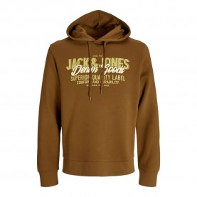 суичър,мъжки,пуловери,jack,&,jones,logo,2,col,hoodie,monks,robe,(brown)