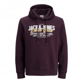 суичър,мъжки,пуловери,jack,&,jones,logo,2,col,hoodie,plum,perfect