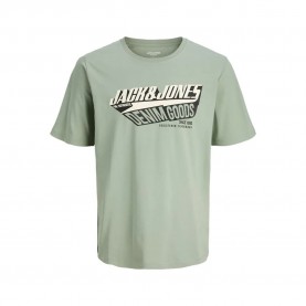 тениска,мъжки,тениски,jack,&,jones,logo,2col,plus,size,short,sleeve,t,shirt,iceberg,green,(green)