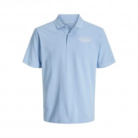 мъжки,блузи,с,яка,jack,&,jones,makoto,short,sleeve,polo,chambray,blue,(blue)