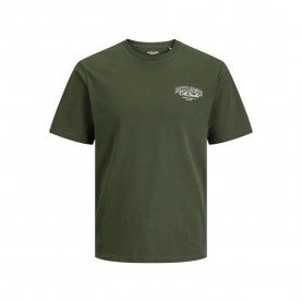 тениска,мъжки,тениски,jack,&,jones,makoto,short,sleeve,t,shirt,duffel,bag,small,print,(green)