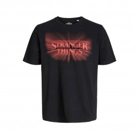тениска,мъжки,тениски,jack,&,jones,stranger,short,sleeve,t,shirt,black,stranger,things,(black)