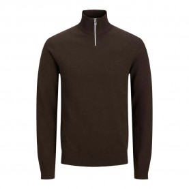 блуза,мъжки,пуловери,jj,rebel,callum,half,zip,sweater,chocolate,torte,(brown)