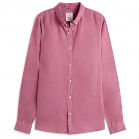 риза,с,дълъг,ръкав,мъжки,ризи,ecoalf,malibu,long,sleeve,shirt,wine,(pink)