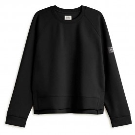 блуза,дамски,блузи,ecoalf,oya,sweatshirt,black