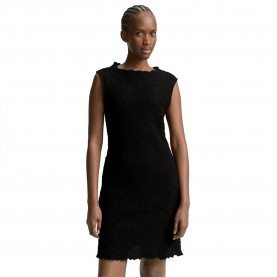 рокля,дамски,поли,и,рокли,tom,tailor,structured,short,dress,black,(deep,black)