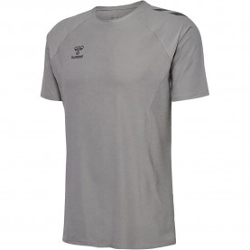 тениска,мъжки,тениски,hummel,cima,2.0,short,sleeve,t,shirt,alloy,melange,(grey)