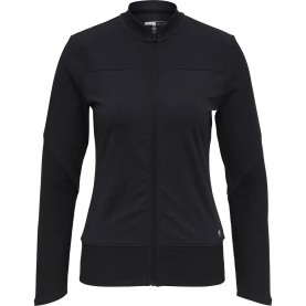 блуза,дамски,блузи,hummel,jada,full,zip,sweatshirt,black,(black)