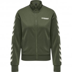 яке,дамски,анцузи,hummel,legacy,poly,tracksuit,jacket,green,(beetle)
