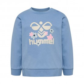 блуза,детски,блузи,hummel,lime,sweatshirt,blue,(faded,denim)