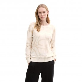 блуза,дамски,блузи,tom,tailor,1045485,sweatshirt,beige