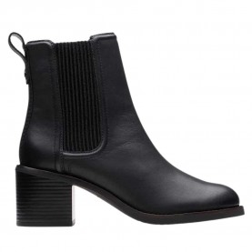 Обувки Clarks shoes Chamberly Top booties - Black (Black Leather) обувки,дамски,боти,дамски,високи,обувки,за,ходене,clarks,shoes,chamberly,top,booties,black,(black,leather)