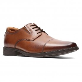 обувки,мъжки,обувки,clarks,shoes,tilden,cap,shoes,brown,(dark,tan,leather)