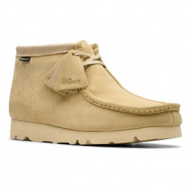 Обувки Clarks shoes Wallabee Goretex boots - Beige (Maple Suede) обувки,мъжки,боти,clarks,shoes,wallabee,goretex,boots,beige,(maple,suede)