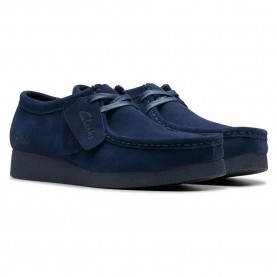 обувки,дамски,обувки,clarks,shoes,wallabee,evo,shoes,blue,(navy,suede)