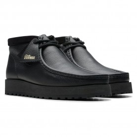 Обувки Clarks shoes Wallabee Scout shoes - Black (Black Leather) обувки,мъжки,обувки,clarks,shoes,wallabee,scout,shoes,black,(black,leather)