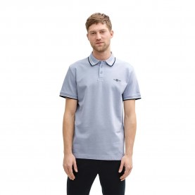 мъжки,блузи,с,яка,tom,tailor,print,short,sleeve,polo,dove,blue,white,two,tone,pique,(blue)
