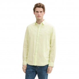 риза,с,дълъг,ръкав,мъжки,ризи,tom,tailor,1045087,long,sleeve,shirt,lime,cream,green,(yellow)