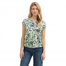 дамски,блузи,дамски,ризи,tom,tailor,1045238,short,sleeve,blouse,fresh,spring,floral,design,(green)