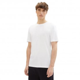 Тениска Tom tailor 1042368 short sleeve T-shirt 3 units - White (White) тениска,мъжки,тениски,дамски,тениски,tom,tailor,1042368,short,sleeve,t,shirt,3,units,white,(white)