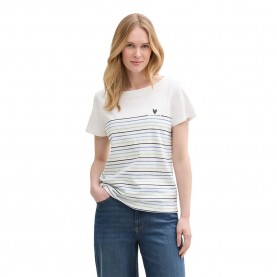 тениска,мъжки,тениски,дамски,тениски,tom,tailor,placed,stripe,short,sleeve,t,shirt,white,(whisper,white)