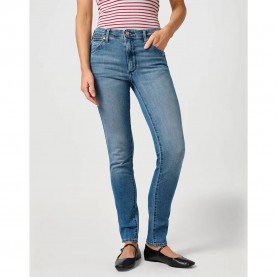 дънки,дамски,панталони,wrangler,piper,5,pocket,slim,fit,jeans,blue