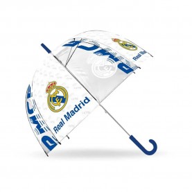 чадър,чадъри,real,madrid,umbrella,clear,(multicolour)