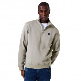блуза,мъжки,пуловери,garcia,h51063,half,zip,sweatshirt,vetiver,(beige)