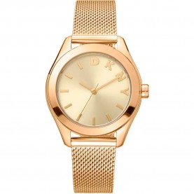 часовник,часовници,dkny,astoria,logo,34,mm,watch,yellow,gold,champagne,mineral,(golden)