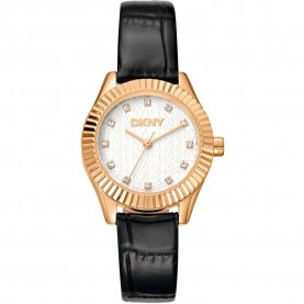 часовник,часовници,dkny,chambers,glitz,30,mm,watch,black,silver,grey,mineral,(golden)