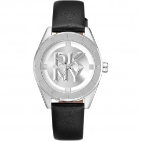 часовник,часовници,dkny,chambers,midi,34,mm,watch,black,silver,grey,mineral,(silver)