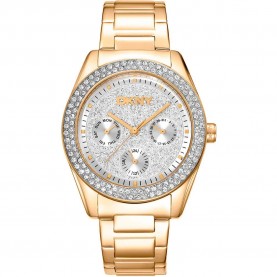 часовник,часовници,dkny,chambers,multi,glitz,36,mm,watch,yellow,gold,glitter,silver,grey,mineral,(golden)
