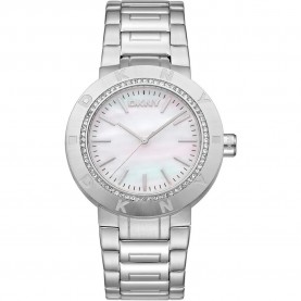 часовник,часовници,dkny,eastside,logo,36,mm,woman,watch,silver,(silver,grey,mother,of,pearl,antique,white,mineral)