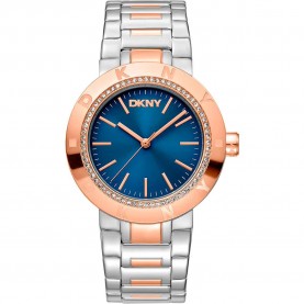 часовник,часовници,dkny,eastside,logo,36,mm,watch,silver,grey,rose,gold,night,blue,mineral,(silver)