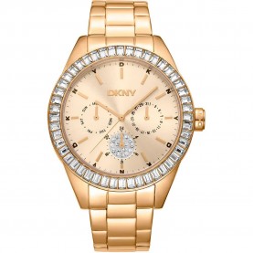 часовник,часовници,dkny,nolita,multi,glitz,40,mm,watch,yellow,gold,champagne,mineral,(golden)