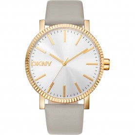 Часовник DKNY Soho Maxi 40 mm woman watch - Golden (Silver Grey / Gold / Mineral) часовник,часовници,dkny,soho,maxi,40,mm,woman,watch,golden,(silver,grey,gold,mineral)