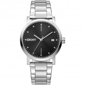 часовник,часовници,dkny,soho,midi,34,mm,watch,silver,grey,black,mineral,(silver)