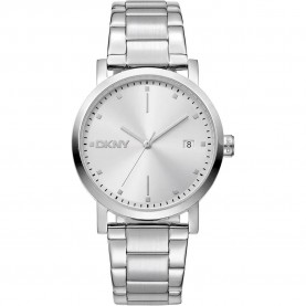 часовник,часовници,dkny,soho,midi,34,mm,watch,silver,grey,silver,grey,mineral,(silver)