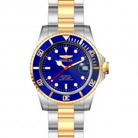 часовник,часовници,invicta,pro,diver,40,mm,watch,golden,(silver,grey,yellow,gold,metal,blue,hardlex)