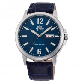 часовник,часовници,orient,watches,contemporary,conmuter,42,mm,watch,blue,blue,mineral,(blue)