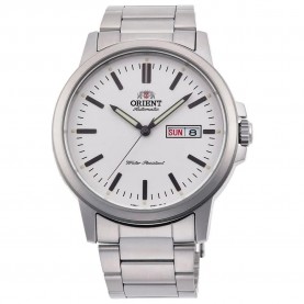 часовник,часовници,orient,watches,contemporary,conmuter,42,mm,watch,silver,grey,light,grey,mineral,(silver)