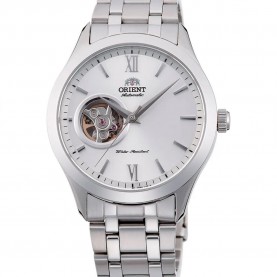 часовник,часовници,orient,watches,contemporary,open,heart,39,mm,watch,silver,grey,light,grey,mineral,(silver)