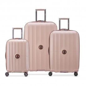 куфари,delsey,set,st.,tropez,(s.,l,y,xl),110l,trolley,bag,pink