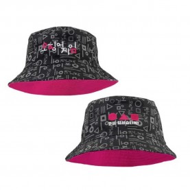 шапка,всички,шапки,cinereplicas,squid,game,reversible,beanie,black,pink,(multicolor)