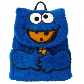 раница,раници,loungefly,cookie,monster,backpack,blue