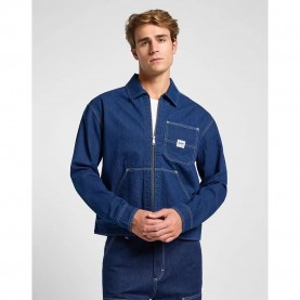 яке,мъжки,якета,lee,91w,workwear,denim,jacket,rinse,(blue)