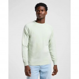 блуза,мъжки,пуловери,lee,clean,raglan,sweater,soft,sage,(green)